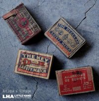 CZECHOSLOVAKIA & BELGIUM antique MATCHBOXES 4pcs チェコスロバキア&ベルギーアンティーク マッチボックス 紙マッチ箱 4個SET ヴィンテージ 1920-40's