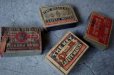 画像2: CZECHOSLOVAKIA & BELGIUM antique MATCHBOXES 4pcs チェコスロバキア&ベルギーアンティーク マッチボックス 紙マッチ箱 4個SET ヴィンテージ 1920-40's (2)