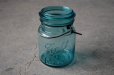 画像2: SALE【30%OFF】USA antique BALL JAR アメリカアンティーク BALL ジャー ワイヤー付き ガラスジャー (S) フタなし ヴィンテージ メイソンジャー 保存瓶 1933－60's (2)