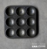 ENGLAND antique Baking Tin イギリスアンティーク Tala ベーキングティンモールド 9穴  焼き型 菓子型 1940-50’ｓ