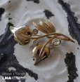 画像1: SALE【30%OFF】ENGLAND antique Brooch イギリスアンティーク ブローチ アクセサリー ヴィンテージブローチ コスチュームジュエリー 1960-80's  (1)