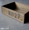 画像1: LHA ORIGINAL WOODEN BOX ANTIQUE STYLE ウッドボックス 木箱 (1)