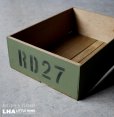 画像1: LHA ORIGINAL WOODEN BOX ANTIQUE STYLE ウッドボックス 木箱 (1)