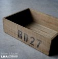 画像1: LHA ORIGINAL WOODEN BOX ANTIQUE STYLE ウッドボックス 木箱 (1)