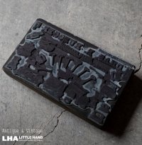 FRANCE antique Letterpress  HOUSE HOLD KITCHEN フランスアンティーク メタルプリンターブロック レタープレス スタンプ はんこ 1890-1940's 