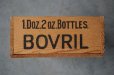 画像11: 【RARE】ENGLAND antique BOVRIL BOX with LID イギリスアンティーク ボブリル 木製 ウッドボックス [仕切り・フタ付き] ヴィンテージ 1950's  