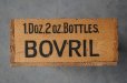 画像13: 【RARE】ENGLAND antique BOVRIL BOX with LID イギリスアンティーク ボブリル 木製 ウッドボックス [仕切り・フタ付き] ヴィンテージ 1950's  