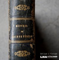 FRANCE antique BOOK フランス アンティークブック 本 古書 洋書 1859's 