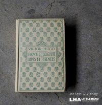 FRANCE antique NELSON BOOK フランス アンティーク 本 ネルソン 古書 洋書 アンティークブック 1890-1930's