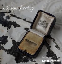 ENGLAND antique JEWELLERY BOX CASE イギリスアンティーク ジュエリーケース　ジュエリーボックス リングケース アクセサリー 1890-1930's