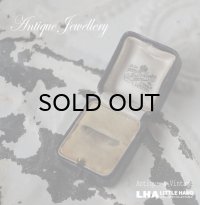 ENGLAND antique JEWELLERY BOX CASE イギリスアンティーク ジュエリーケース　ジュエリーボックス リングケース アクセサリー 1890-1930's