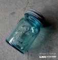 画像1: U.S.A. antique BALL JAR (S) アメリカアンティーク BALL ジャー ガラスジャー (S) メイソンジャー保存瓶 ヴィンテージ ガラス瓶 1923-33's (1)