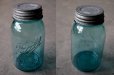 画像4: U.S.A. antique Ball Jar (Ｍ) アメリカアンティーク BALL ジャー ガラスジャー (Ｍ) メイソンジャー保存瓶 ヴィンテージ ガラス瓶 1910-23's