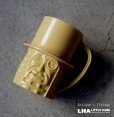 画像1:  U.S.A. vintage MR. PEANUT MUG CUP アメリカヴィンテージ ミスターピーナッツ プラスチック マグカップ 1950-60's (1)