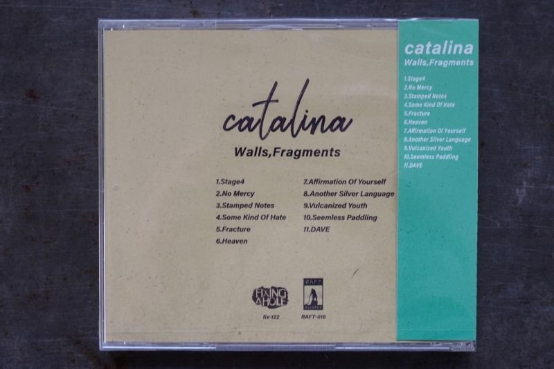 画像2:  catalina /  Walls,Fragments   CD