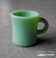 画像1: U.S.A. vintage FIRE KING JATEITE HEAVY MUG アメリカヴィンテージ ファイヤーキング ジェダイ エキストラヘビーマグ 1950's (1)