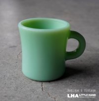 U.S.A. vintage FIRE KING JATEITE HEAVY MUG アメリカヴィンテージ ファイヤーキング ジェダイ エキストラヘビーマグ 1950's