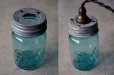 画像2: U.S.A. antique Ball JAR LAMP LID アメリカアンティーク ガラスジャー メイソンジャー ペンダントランプ用キャップ フタ （レギュラーマウス）保存瓶 ヴィンテージ ガラス瓶 1910-60's (2)