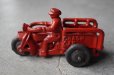 画像3: U.S.A. antique Harley-Davidson Servi-car(CRASH CAR) cast iron toy 1980's vintage