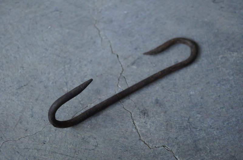 画像5: FRANCE antique IRON HOOK フランスアンティーク アイアンフック 鉄 S字フック ビンテージ インダストリアル ヴィンテージ 1890-1920's