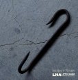 画像1: FRANCE antique IRON HOOK フランスアンティーク アイアンフック 鉄 S字フック ビンテージ インダストリアル ヴィンテージ 1890-1920's (1)