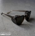 画像1: U.S.A. antique WILLSON SAFETY GLASSES GOGLLE アメリカアンティーク ウィルソン サイドガード付き ゴーグル サングラス ヴィンテージ1940-60's (1)