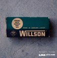 画像1: U.S.A. antique WILLSON BOX アメリカアンティーク ウィルソン ボックス 紙箱 バンデイジ ヴィンテージ 1940-60's  (1)