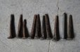 画像6: SALE【40%OFF】U.S.A. antique Railroad Nails 10pcs アメリカアンティーク レールロード ナンバーネイル 鉄道釘 10本セット 釘 1940-50's