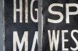 画像6: 【RARE】ENGLAND antique BUS ROLL SIGN イギリスアンティーク バスサイン H187xW67cm ヴィンテージ バスロールサイン 行先回転案内標示  1950-70's