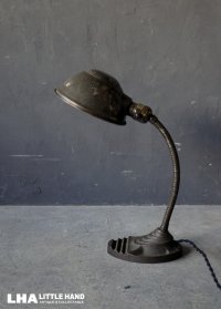 U.S.A. antique EAGLE LAMP アメリカアンティーク インダストリアル デスクランプ イーグル グースネック 工業系 ライト 照明 ヴィンテージランプ 1940-60's