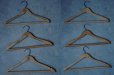 画像3: U.S.A. antique Advertising Hangers 3pcs アメリカアンティーク アドバタイジング 広告入 木製ハンガー 3本セット ヴィンテージ 1940-70's