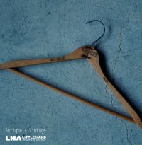 U.S.A. antique Advertising Hanger アメリカアンティーク アドバタイジング 広告入 木製ハンガー ヴィンテージ 1940-70's