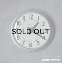 【OUTLET】U.S.A. antique SIMPLEX wall clock アメリカアンティーク シンプレックス社製 掛け時計 【アウトレット】スクール クロック 38cm 1960's インダストリアル 工業系