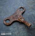 画像1: FRANCE antique KEY フランスアンティークキー ゼンマイ時計 巻き鍵 1890-1940's (1)