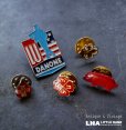 画像1: FRANCE antique PINS Pin Badge 5pcs フランスアンティーク ピンズ ピンバッジ 5個  LU ヴィンテージ 1980-90's (1)