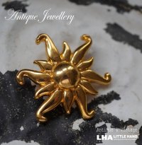 SALE【30%OFF】ENGLAND antique Brooch Y.R イギリスアンティーク ブローチ アクセサリー ヴィンテージブローチ コスチュームジュエリー 1960-80's 