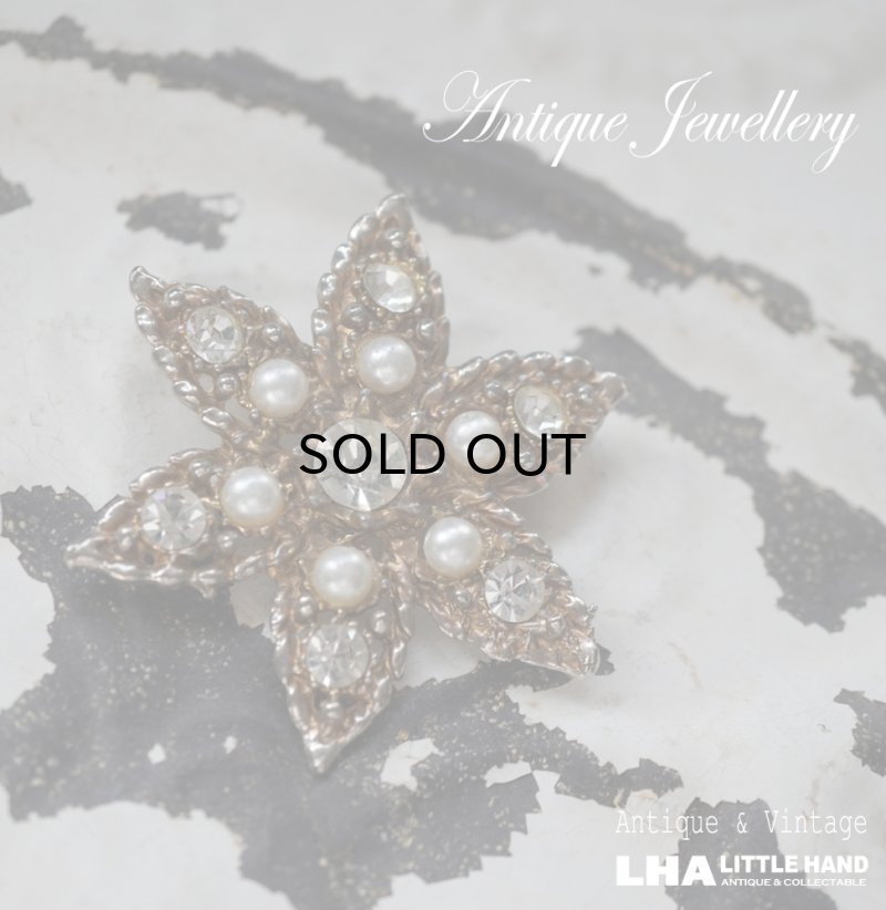 画像1: SALE【30%OFF】ENGLAND antique Brooch イギリスアンティーク ブローチ アクセサリー ヴィンテージブローチ コスチュームジュエリー 1960-80's 