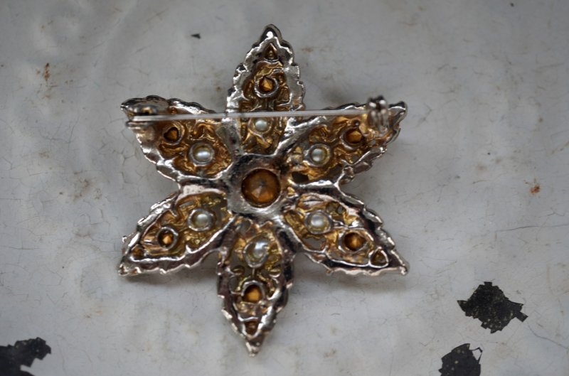 画像3: SALE【30%OFF】ENGLAND antique Brooch イギリスアンティーク ブローチ アクセサリー ヴィンテージブローチ コスチュームジュエリー 1960-80's 