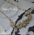 画像2: ENGLAND antique Necklace イギリスアンティーク ネックレス  アクセサリー ヴィンテージ コスチュームジュエリー 1960-80's  (2)