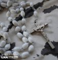 画像1: ITALY antique  Rosary イタリアアンティーク ロザリオ 十字架 ヴィンテージ 1970-90's   (1)