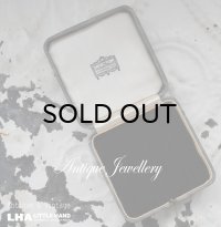 ENGLAND antique JEWELLERY BOX CASE イギリスアンティーク ジュエリーケース　ジュエリーボックス リングケース アクセサリー 1890-1930's