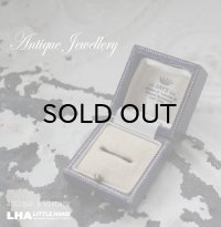 ENGLAND antique JEWELLERY BOX CASE RING BOX イギリスアンティーク ジュエリーケース　ジュエリーボックス リングケース アクセサリー 1890-1930's