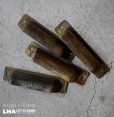 画像1: U.S.A. antique HAMILTON DRAWER PULLS 4pcs アメリカアンティーク ハミルトン プリンタートレイ ハンドル 4個セット 取手 ヴィンテージ 1920－1960's (1)