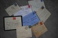 画像2: FRANCE antique LETTER 8pcs フランスアンティー レター 封筒 8枚セット  ヴィンテージ  ビンテージ 1910-1970's (2)