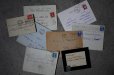 画像2: FRANCE antique LETTER 8pcs フランスアンティー レター 封筒 8枚セット  ヴィンテージ  ビンテージ 1910-1970's (2)