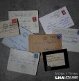 画像1: FRANCE antique LETTER 8pcs フランスアンティー レター 封筒 8枚セット  ヴィンテージ  ビンテージ 1910-1970's (1)