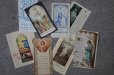 画像2: FRANCE antique HOLY CARDS 8pcs フランスアンティー ホーリーカード 8枚セット 聖書  ヴィンテージ  ビンテージ 1920-1970's (2)