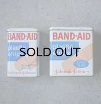 U.S.A. antique BAND-AID TINS 2pcs アメリカアンティーク ジョンソン&ジョンソン BAND-AID バンドエイド缶 2個SET 絆創膏 ヴィンテージ1970-80's 