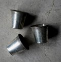 ENGLAND antique Baking Tin Small CUPS 3pcs イギリスアンティーク 小さなベーキングティンモールド カップ 3個セット ヴィンテージ 焼き型 菓子型 ケーキ 1930-50’ｓ