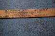 画像7: U.S.A. antique ADVERTISING RULER 12” アメリカアンティーク アドバタイジング 木製ルーラー 広告入り 定規 ヴィンテージ 1940-60's